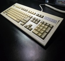 Lite-On SK-8801B-1U Vintage Full Size Keyboard Beige Tested USB Adapter picture