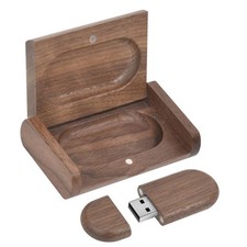 Novelty Wooden USB 2.0 Flash Drive 16GB Data Storage Memory Stick USB Stick Elli picture