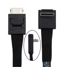 xiwai Down Angled 90 Degree Connector Dual Shield OcuLink PCIe 4.0 PCI-Expres... picture