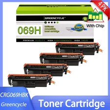 4PK CRG069H BK High Yield Replace Toner Cartridge for Canon LBP674Cdw LBP673Cdw picture