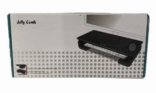 Jelly Comb Adjustable Monitor Stand Riser w/Storage Drawer Phone Stand White NIB picture