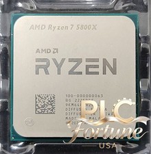 Used AMD Ryzen 7 5800X R7 5800X 8-Core 16Thr 3.8GHz 32M AM4 105W CPU Processor picture