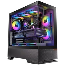 OKINOS Aqua 6 infinity Mid Tower ATX case tempered glass USB-C 10Gbps 435mm picture