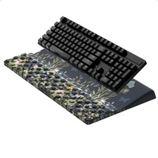 Ospelelf Keyboard Stand Pad with Wrist Rest, Comfy Ergonomic Riser Holder for picture