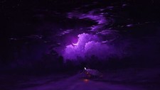 Landscape  painting night sky moon Custom Gaming Mat Desk picture