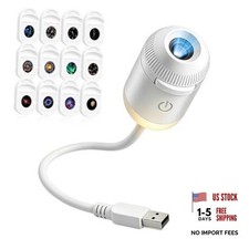 Galaxy Projector Night Light, 2 in 1 USB Star 12 Projection Films - color picture