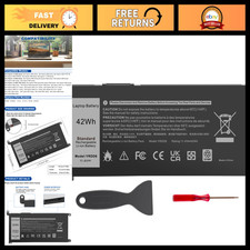 High-Capacity 11.4V 42Wh Battery for Dell Inspiron 2-in-1 Laptops, Compatible Mo picture