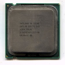 Intel Core 2 Duo E8500 CPU 2-Core 3.16 GHz/6M/1333 SLB9K LGA775 Processor chip picture