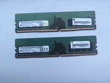 Micron HP 16GB 2x8GB DDR4-2666 Desktop RAM MTA8ATF1G64AZ-2G6E1 Tested picture