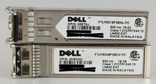 Lot of 2 Dell Finisar Various 8G/1G 850nm SFP Transceiver Module picture