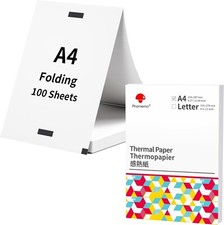 100-500PCS Thermal Paper A4/Letter Foldable for Phomemo M08F M832 Printer picture