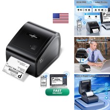 Omezizy D550 Pro Bluetooth Thermal Label Printer 4x6 Built-in Paper Bin picture
