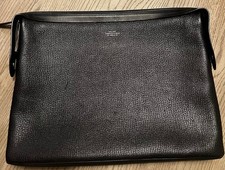 Smythson Pebbled Leather Laptop Case 15