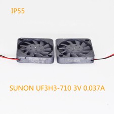 1pc SUNON UF3H3-710 3V 0.037A 1703 1.7cm Mini Brushless DC Cooling Fan Black picture
