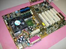 Asus CUSL2 1.02 ATX Motherboard, INTEL Pentium III 1Ghz, 512MB RAM - 100% picture