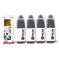 4Pk LTS TN670 Black Toner Refill Kit Compatible for Brother HL-6050D 6050DN picture