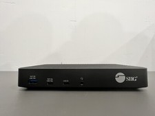 SIIG JU-DK0P11-S1 Triple Hybrid 4K HDMI Thunderbolt DP Docking Station Black picture