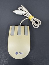 Vintage Sun Microsystems Compact 1 3-Button Optical Mouse Tested Working picture