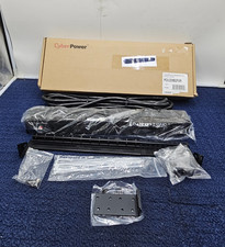 CyberPower PDU20M2F8R Metered PDU, 100-125V/20A 10 Outlet 1U Rackmount picture