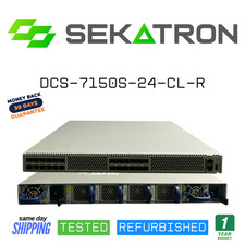 🔀 Arista DCS-7150S-24-CL-R • 24× 10GbE SFP+ Dual PSU • Back-to-Front Airflow ⚡ picture