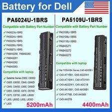 PA5109U-1BRS PA5024U-1BRS Battery For Toshiba Satellite C850 PA5025U-1BRS NEW picture