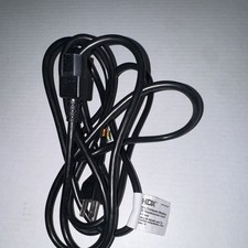 HDX 10 ft 16 Gauge Power Cord Cable NEMA 5-15P to IEC C13 Black TV/PC picture