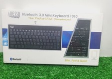 BRAND NEW SEALED Adesso Bluetooth 3.0 Mini Keyboard 1010 For iPad  picture