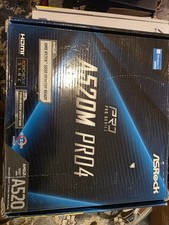 New Asrock A520M/AC AMD AM4 Socket 