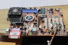 ABIT NF7 Socket A Motherboard nForce2 Ultra 400 AGP Gaming w/ CPU picture