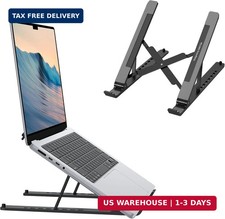 Portable Laptop Stand, OMOTON Laptop Stand for Desk Ergonomic 7-Levels Angles Ad picture