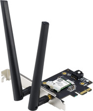 ASUS AX1800 Pcie Wifi Adapter (PCE-AX1800) - Wifi 6, Bluetooth 5.2, Ultra-Low La picture