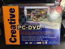 Creative PC-DVD Model MK5000 In Box MPEG 2 Decoder Card PCI DVD Drive Windows 95 picture
