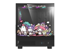 darkFlash DB330M MOTI Mini M-ATX Gaming PC Case, Sanrio Kuromi & My Melody picture