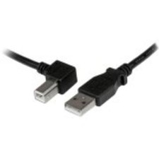 Startech 3m Usb 2.0 A To Left Angle B Cable - M/m - Usb For Hard Drive picture
