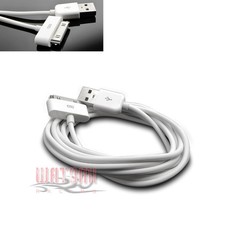 50X 6FT USB 30PIN WHITE CABLE DATA CHARGER FOR GALAXY TAB 7.0 PLUS 8.9 10.1 picture