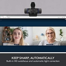 Logitech C920e HD 1080p Mic-Enabled Webcam, certified for Zoom, -  Black picture