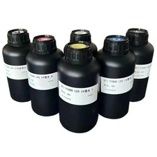 6x500ml UV DTF Ink (CMYKWV) for DX5 DX6 DX7 DX10 UV dtf Sticker Printer picture