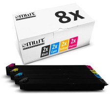 8x Cartridge replaces Sharp MX31GTBA MX31GTCA MX31GTMA MX31GTYA MX-31 GT MX31GT picture