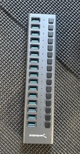 SABRENT 16-Port USB 3.0 Data Hub and Charger with Individual Power Switches, 90W picture