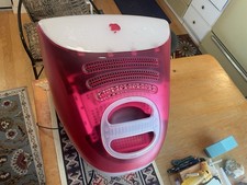 1999 Apple iMac G3 333MHz Strawberry Vintage Mac OS 9.1 Working M7441LL/A picture
