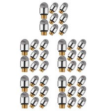 40Pcs Reusable Stylus Pen Nibs Metal Threaded Capacitive Fiber Replacement Tips picture