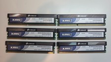 Corsair XMS3 12GB 6x2GB DDR3-1600 PC3-12800 RAM HX3X12G1600C9 X58 - Lot Of 6 picture