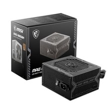 Non-Modular Compact 650W Power Supply, 80+ Bronze, 650 Watt Black MAG A650BN picture