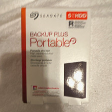 Seagate Backup Plus Portable 5TB Portable External HDD Hard Drive USB 3.0 picture