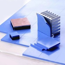 100PCS 10mm*10mm*1mm Thermal Pads Fast Cooling Non-Conductive for CPU GPU picture