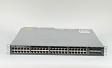 Cisco Catalyst WS-C3650-48FS-L Ethernet PoE+ Switch 48x 1GbE RJ45 4x SFP 2x PSU picture