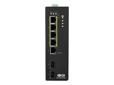 Tripp Lite Industrial 5-Port Lite Managed PoE+ Gigabit Ethernet Switch, 2 SFP picture