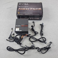EVGA SuperNOVA NEX750B 750W 80 Plus Bronze Semi Modular ATX Power Supply PSU picture