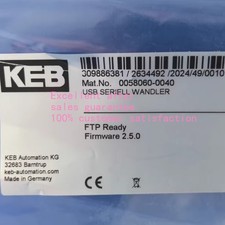 1PCS NEW KEB Inverter Communication Adapter 0058060-0040 Freight Free picture