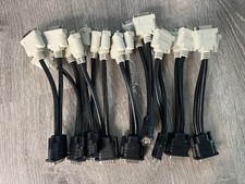 Lot of 9 Copartner E119932 Dual DVI Cable Adapter picture